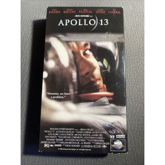 Apollo 13 Other - Apollo 13 (VHS, 1995) Tom hanks Kevin bacon Gary Sinise Bill Paxton Houston